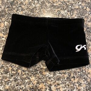 GK Girls Velvet Bar Shorts